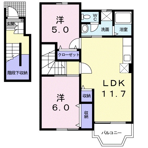 コモドエスパシオ１ 間取り