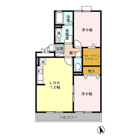 鹿児島県姶良市東餅田 間取り