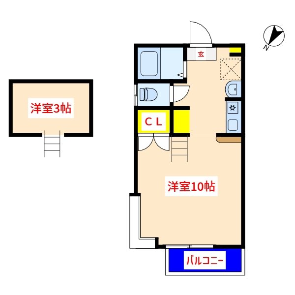 コーポONE 間取り