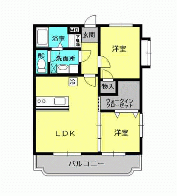 パストラールⅡ 間取り