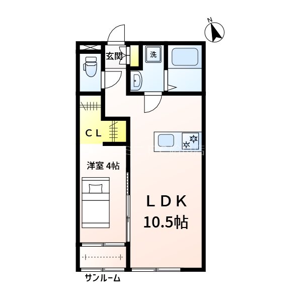 鹿児島県姶良市西餅田 間取り