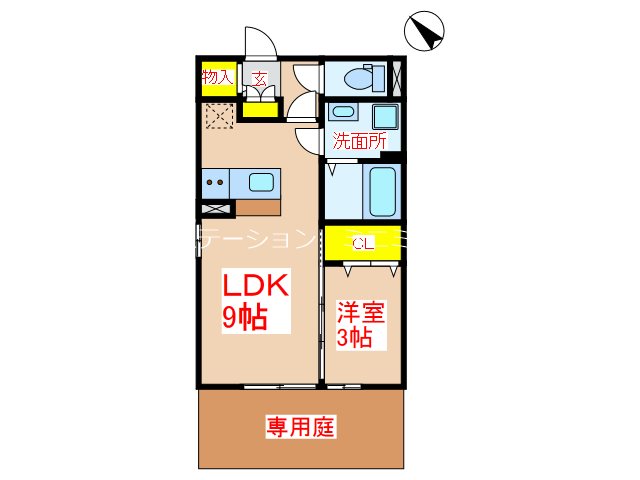 鹿児島県姶良市宮島町 間取り