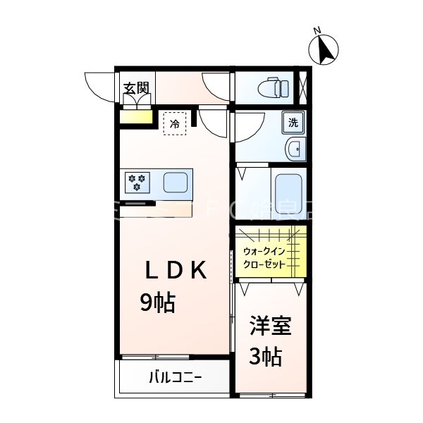 鹿児島県姶良市東餅田 間取り