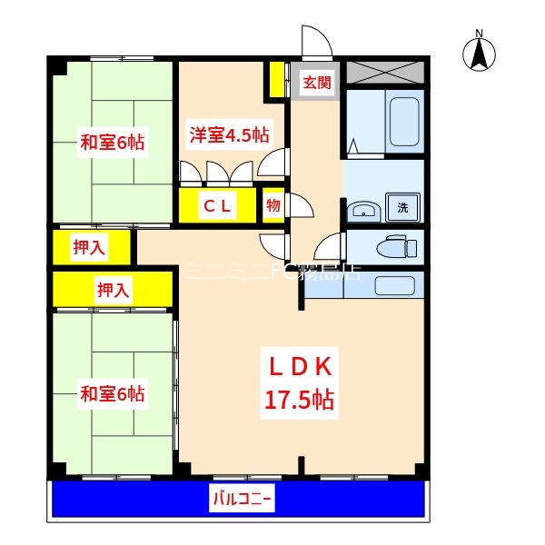 第３久保ビル 間取り