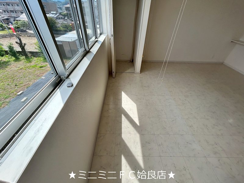 鹿児島県姶良市東餅田 ベランダ