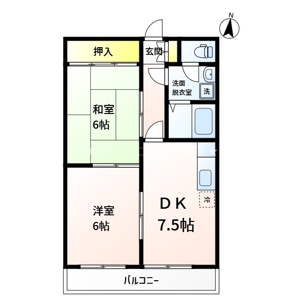 鹿児島県姶良市東餅田 間取り