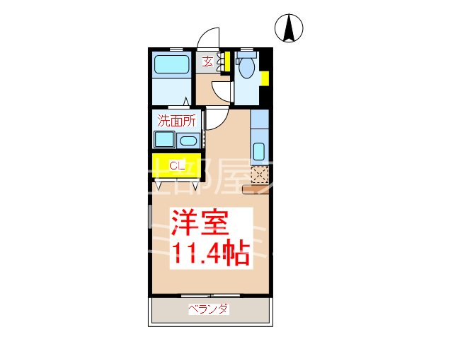 鹿児島県姶良市西餅田 間取り