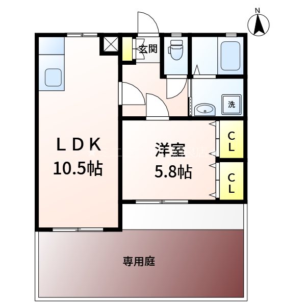 鹿児島県姶良市西餅田 間取り