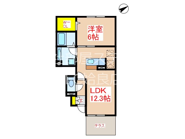 鹿児島県姶良市東餅田 間取り