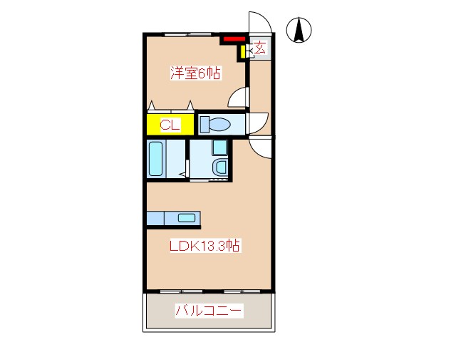 鹿児島県霧島市国分野口東 間取り