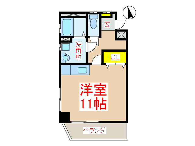 カテドラルJ　 間取り