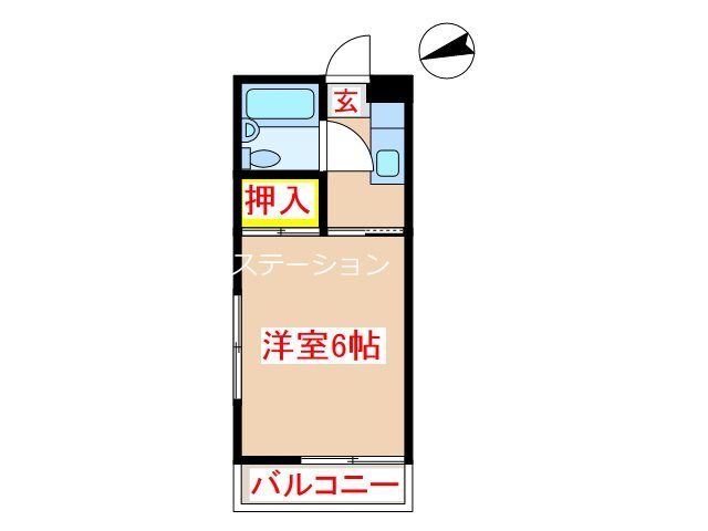 クリスタルハイム 間取り