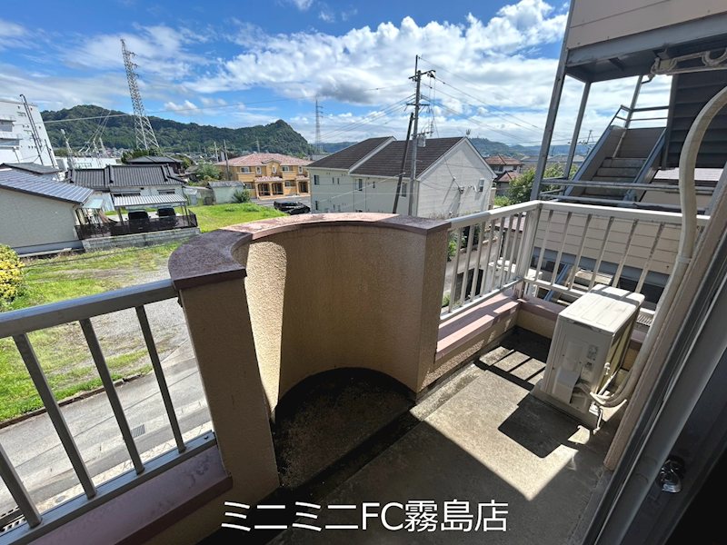 クリスタルハイム ベランダ