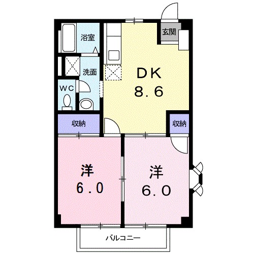 鹿児島県鹿児島市川上町 間取り