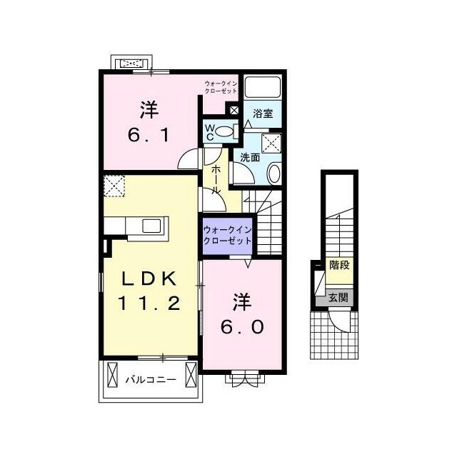 　アルブル 間取り