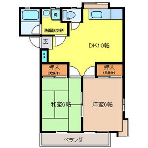 　アレスト一区町　Ⅰ号棟　 間取り