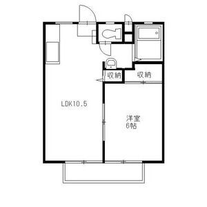 　光陽ハイツ　B棟　 間取り