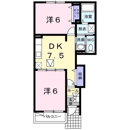 　アヴァンシア　Ｂ棟 間取り