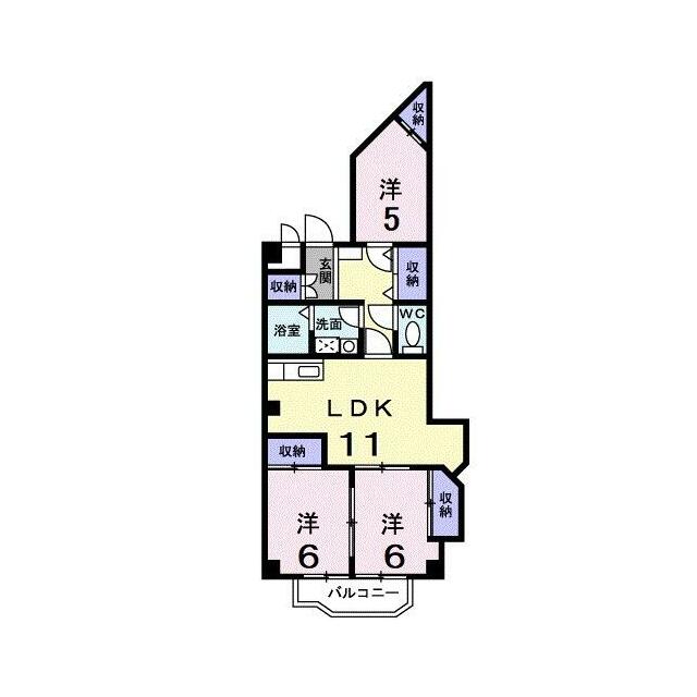 　パステルビラ光陽　 間取り