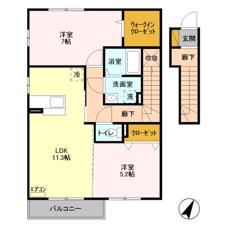 　ゴールデンリバー 間取り