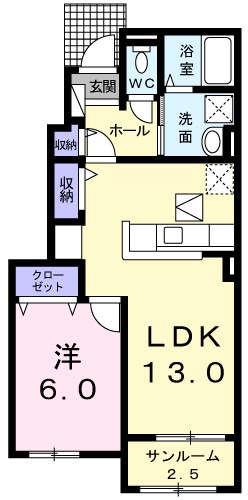　エスペランサ　 間取り
