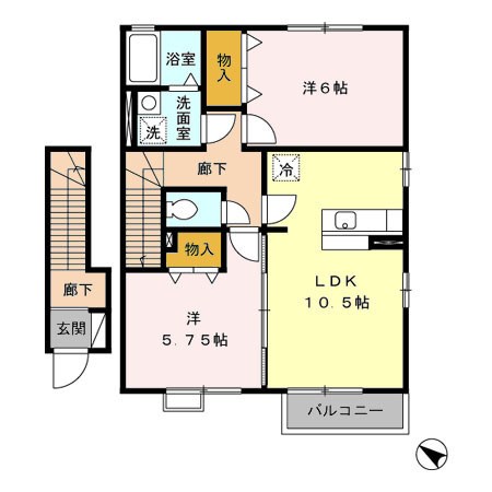 　シルクコート　 間取り