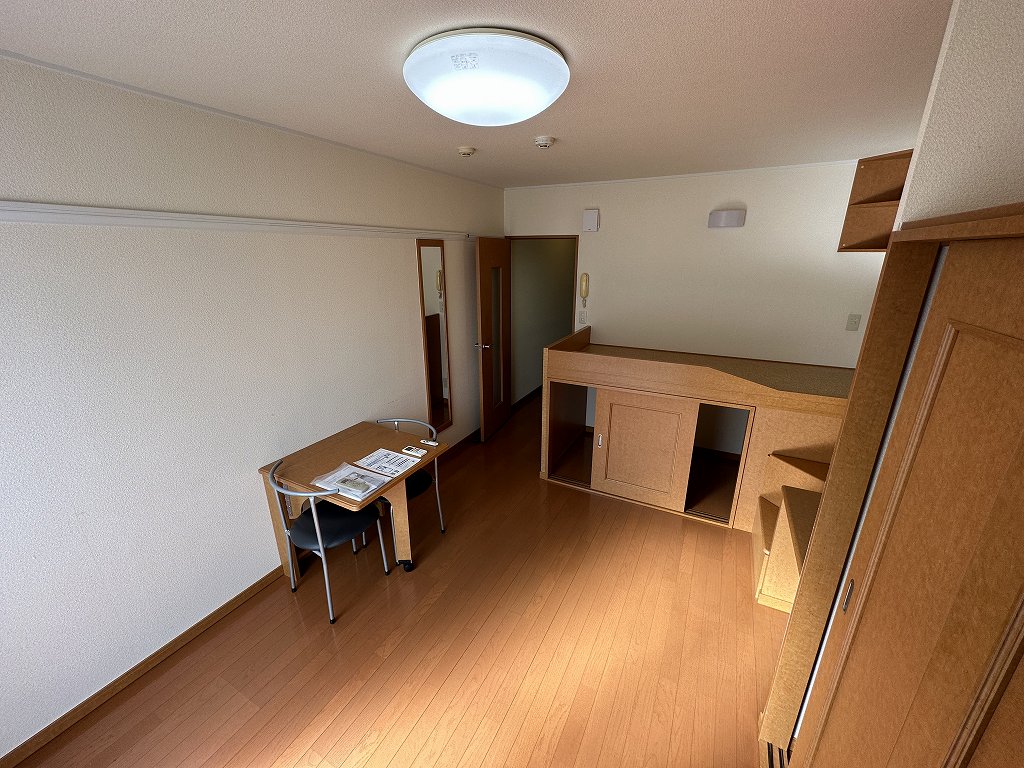 レオパレスフォレストⅡ ベッドルーム