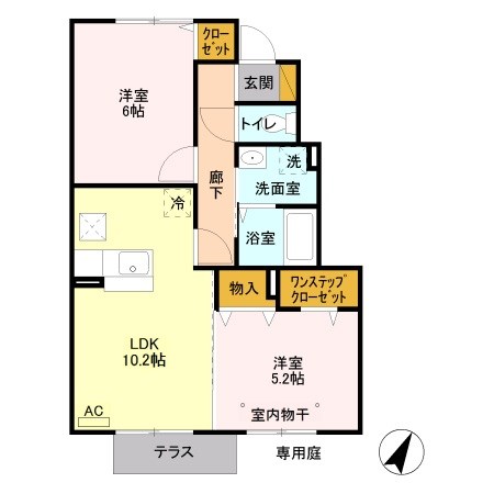　ゴールデンリバー 間取り