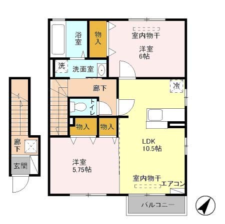 　ヴィラ・アザレア　C棟　 間取り