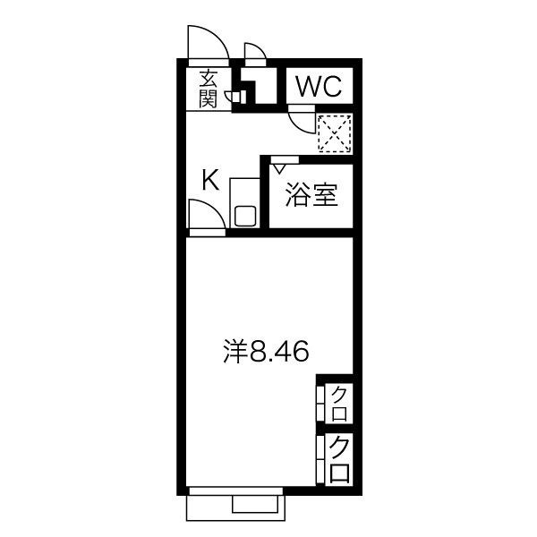 　フリーロード 間取り