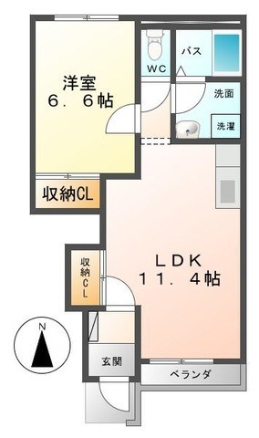 　レジデンスヒルズ・みなみ 間取り