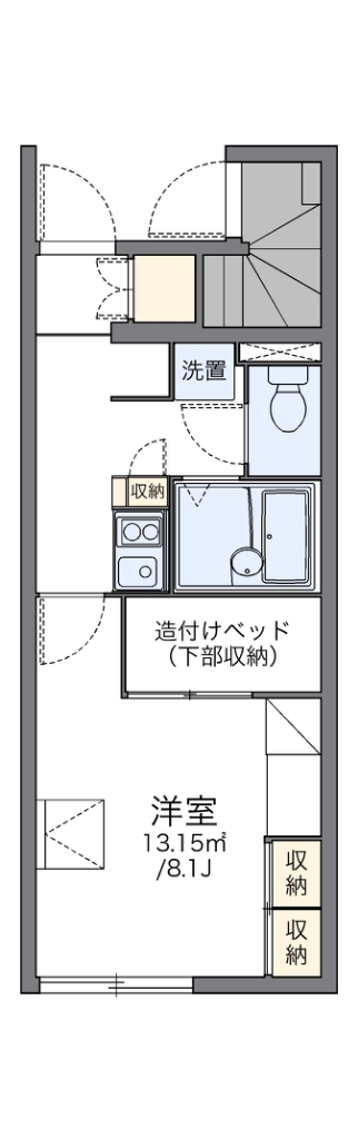 レオパレスＳｕｎｎｙ　Ｓｐｏｔ 間取り