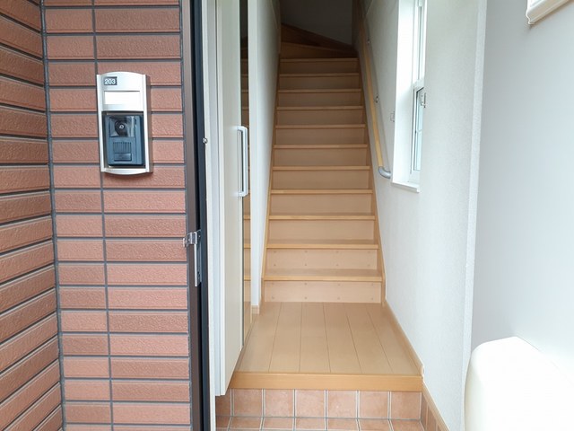 ハピネスＡ 玄関