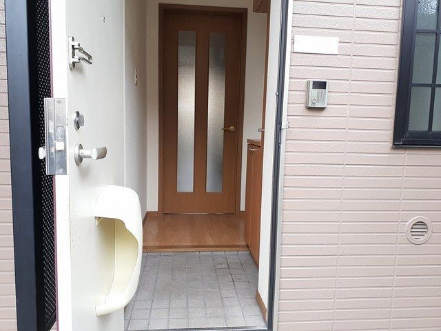 ミルトしらさぎ 玄関
