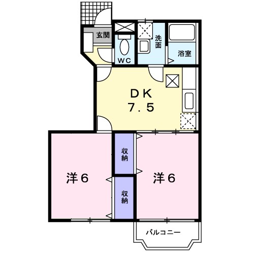 ペルル 間取り