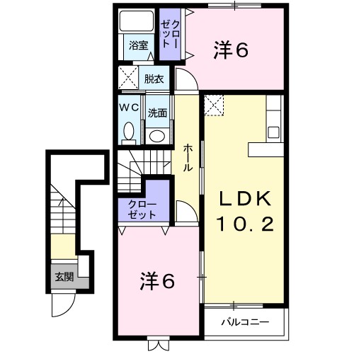 アスティオスＢ 間取り