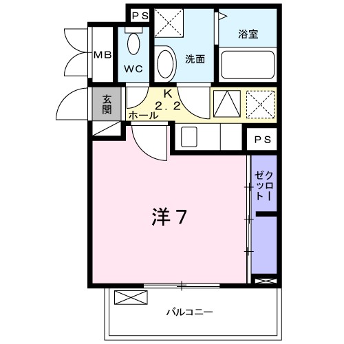 プリエールⅡ 間取り
