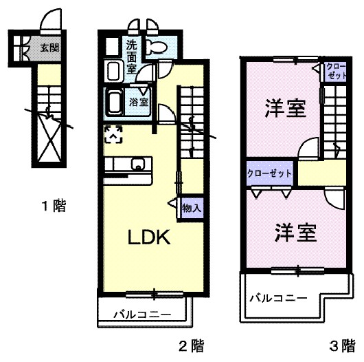 アルドールＢ 間取り