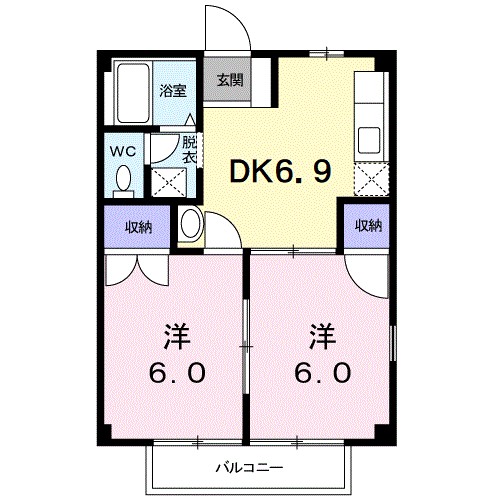 サンハイツＡ 間取り