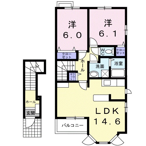 アザレア六番館 間取り