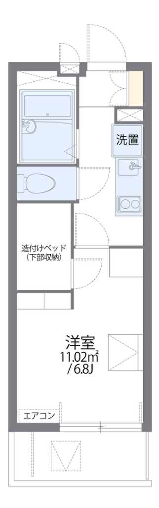 レオパレスプリメロ 間取り