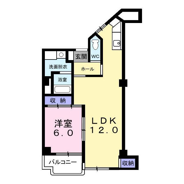 　パステルビラ光陽 間取り