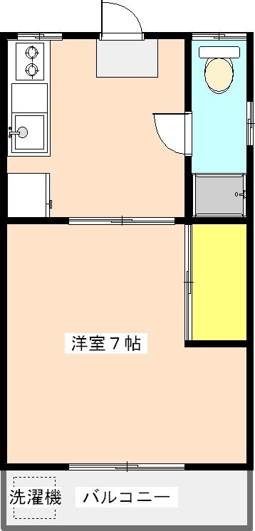 ハイツむさし  間取り