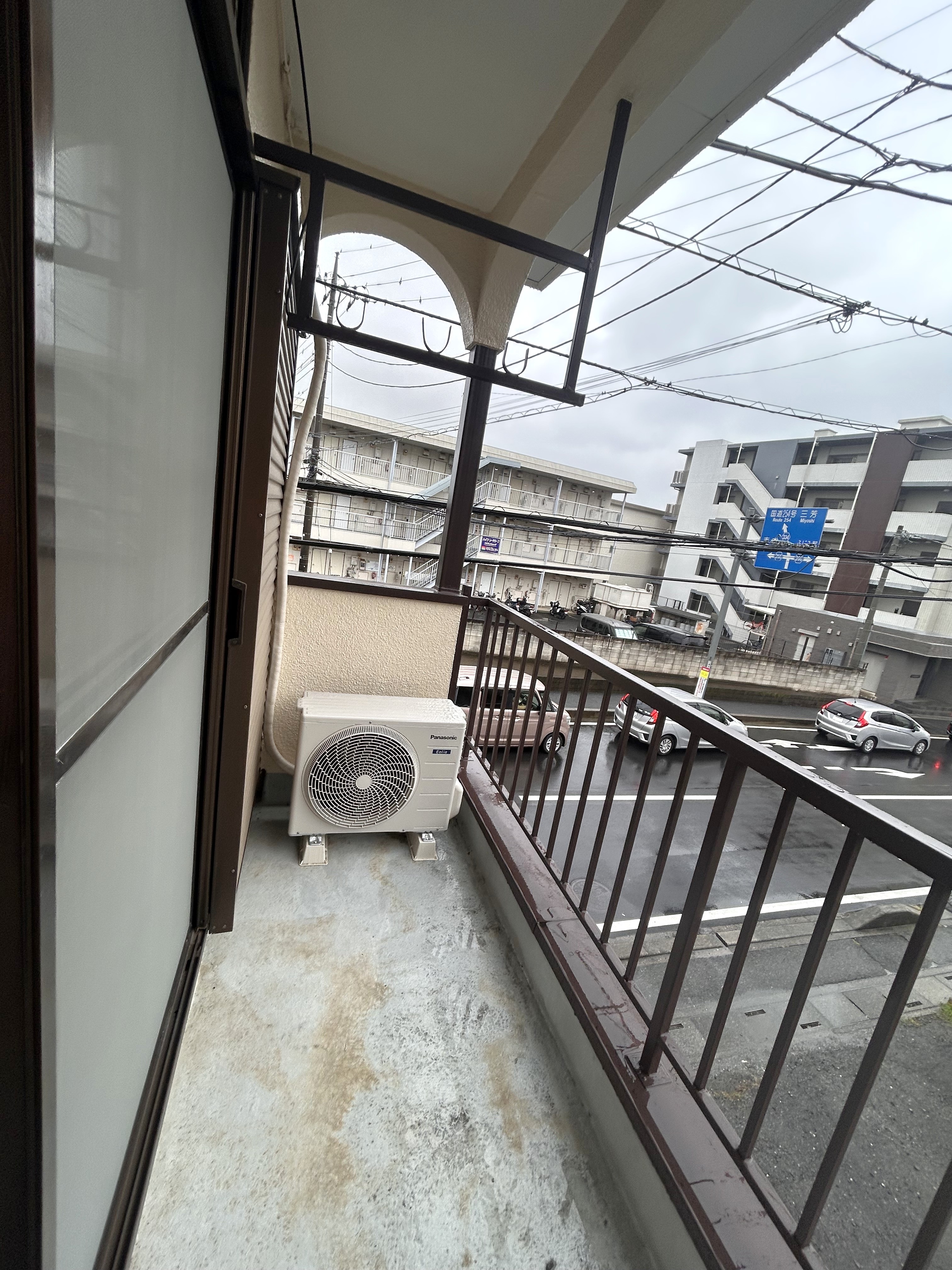白砂ハイツ ベランダ