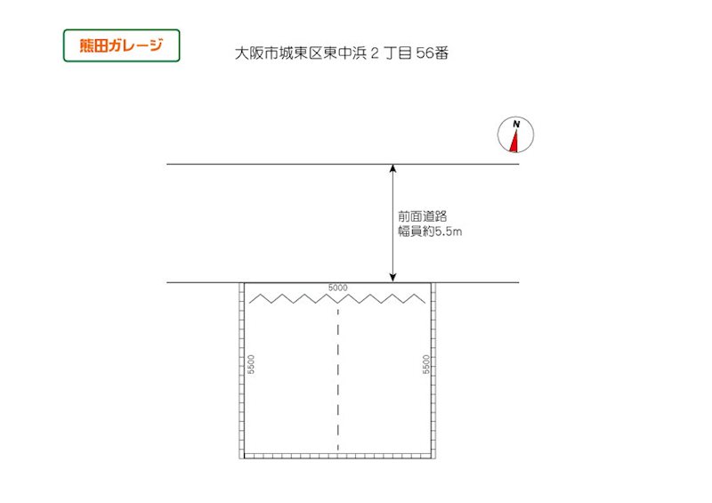 熊田ガレージ〈2〉 間取り