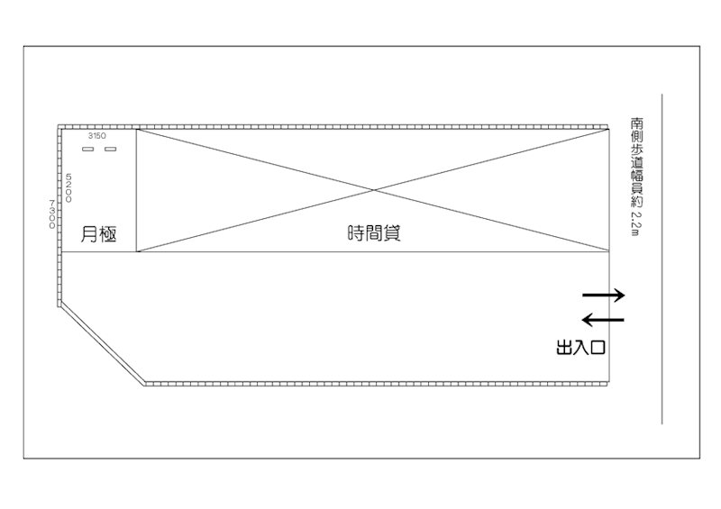 タイムズ東中浜２丁目 間取り