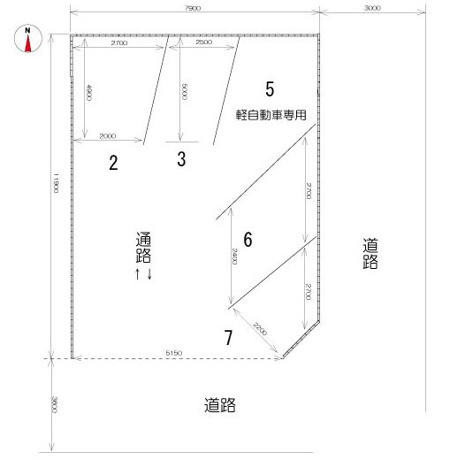 吉田モータープール 間取り