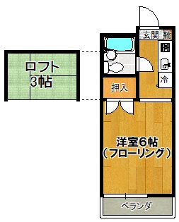 第3泉ハイツ 間取り