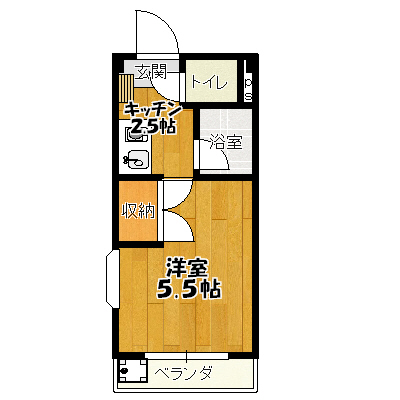 新栄ハイツ 間取り
