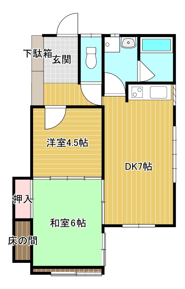 ベルビュー泉 間取り